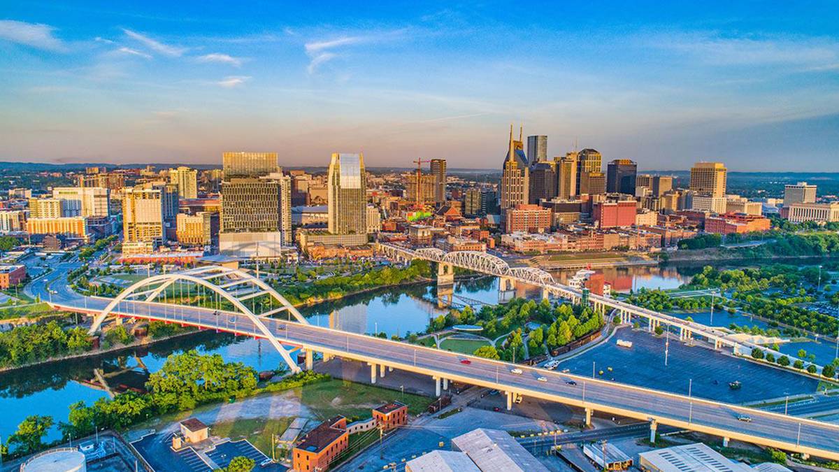 Nashville Tennessee Skyline